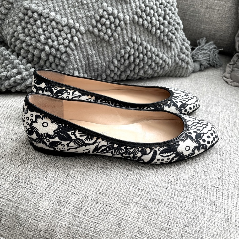 Olivia Morris Canvas Printed Flats